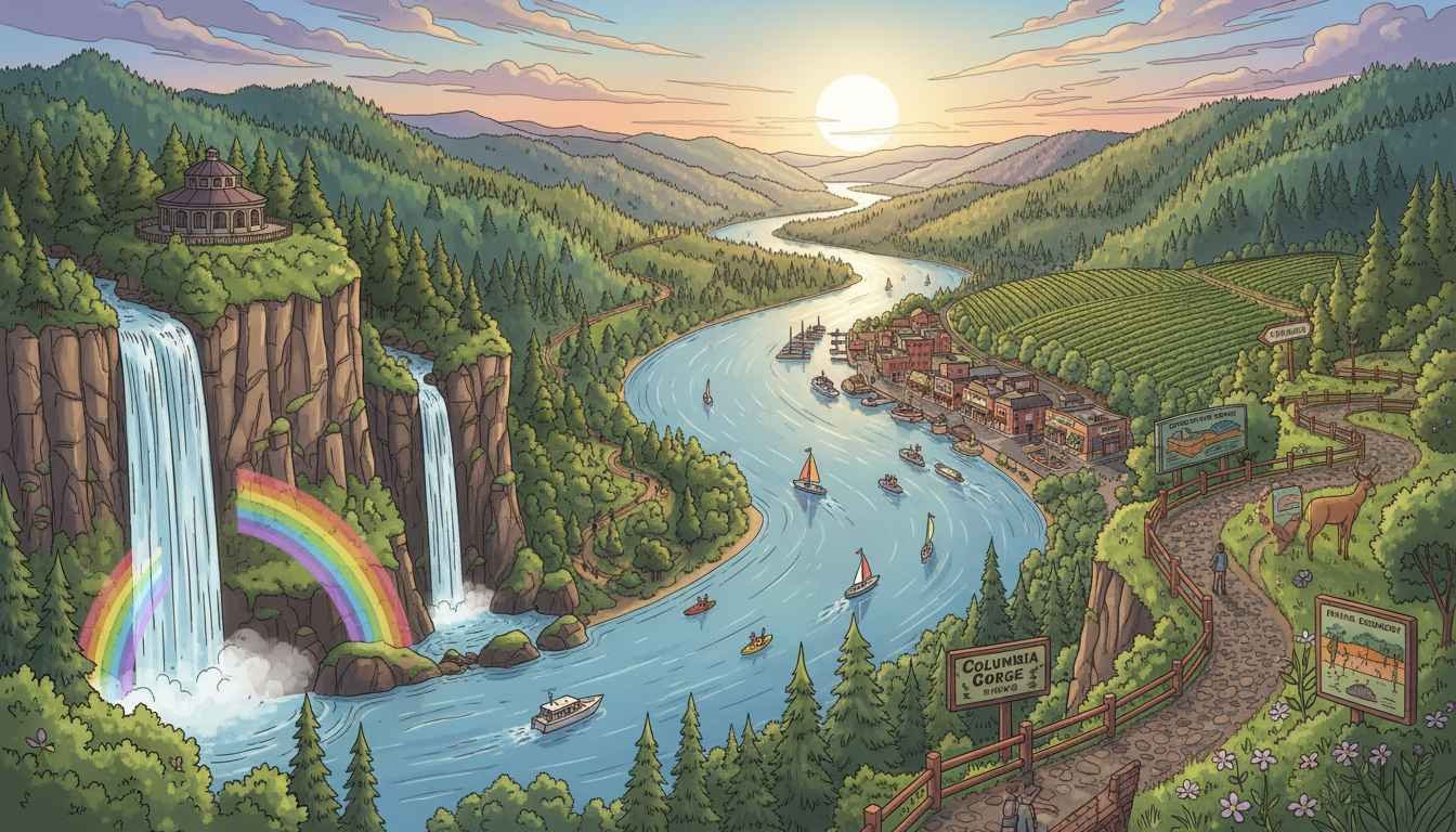 best places to visit columbia river gorge
