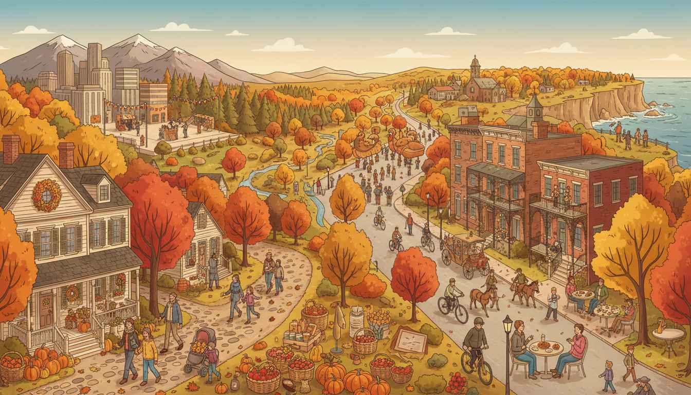 places to visit in usa for thanksgiving