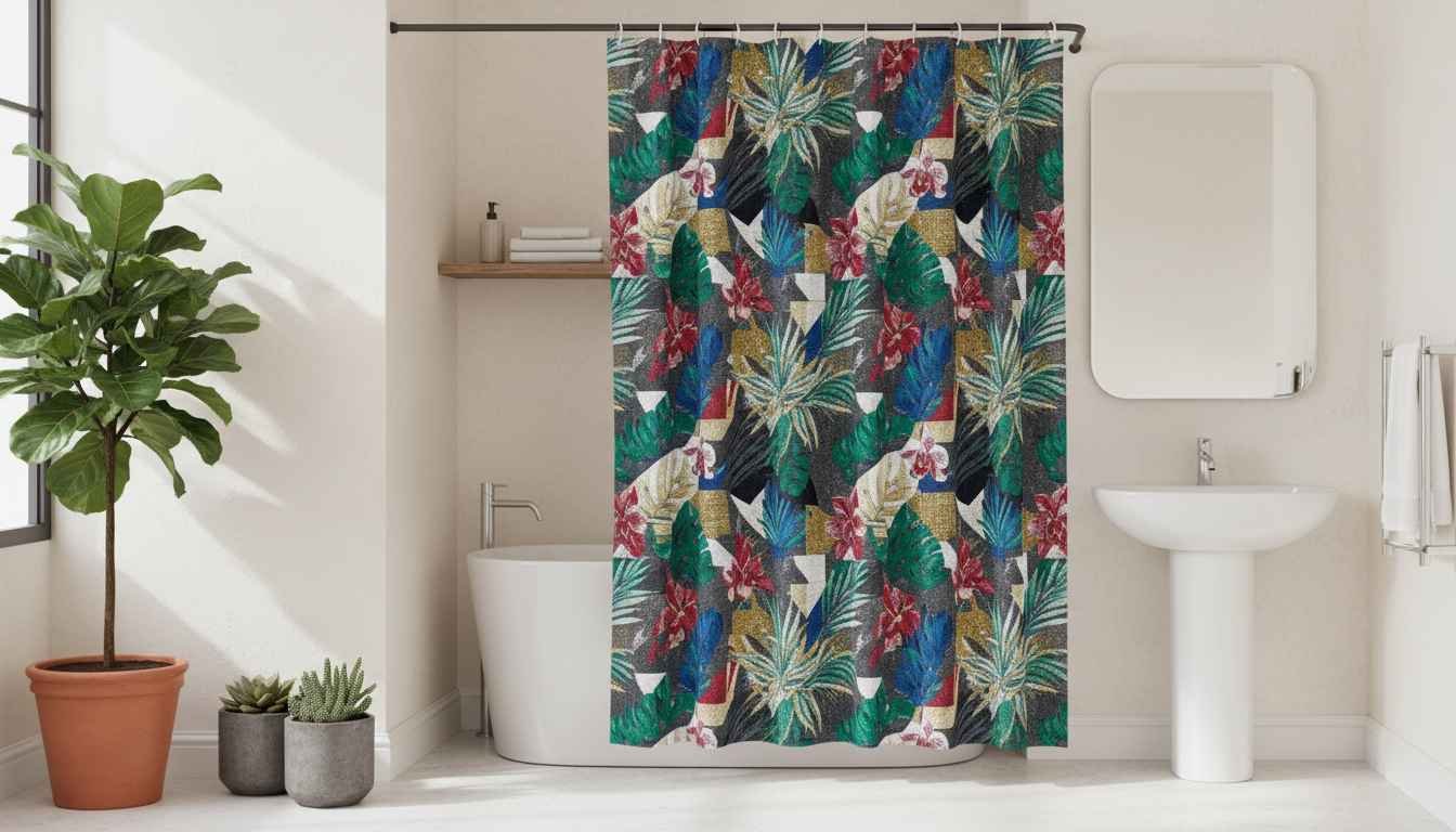 fashion shower curtains