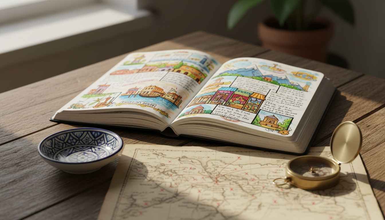 i visited interesting places on my trip