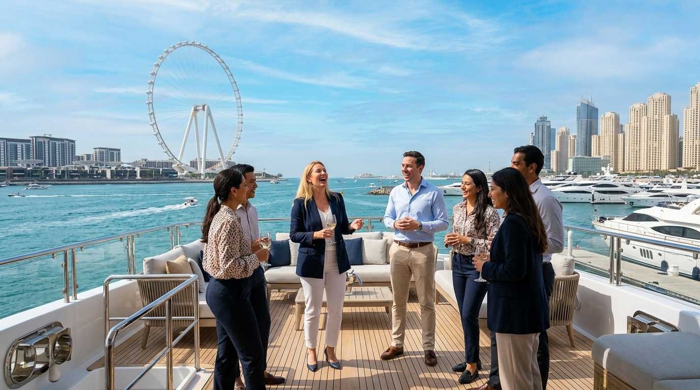 corporate yacht rental dubai